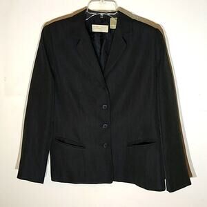 First issue Women's Size 12P black blazer . Office, Business